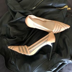 Zara nude heels